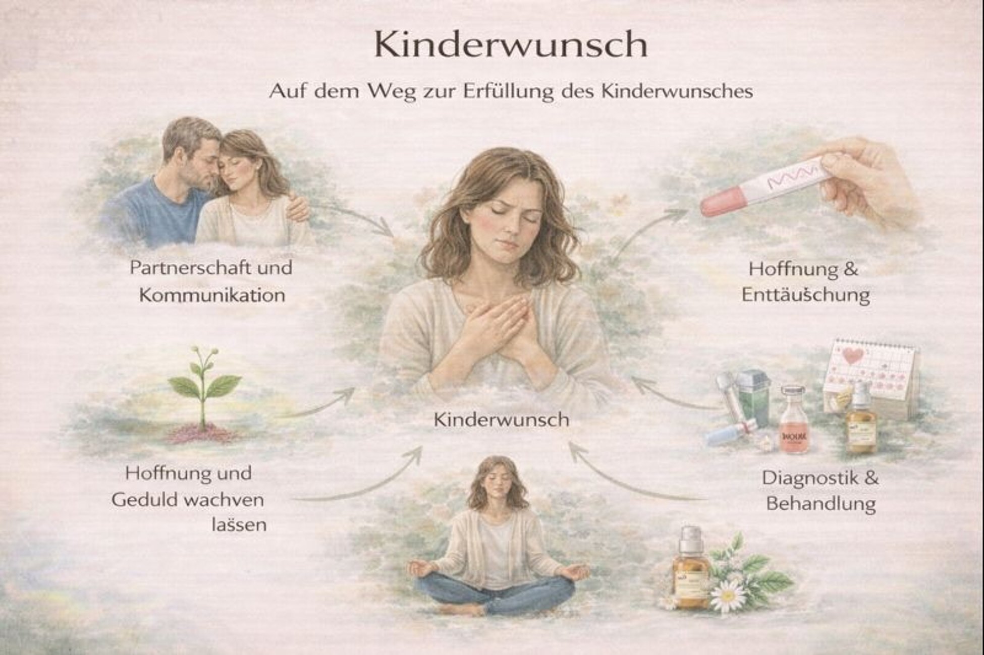 Kinderwunsch – ganzheitlich begleiten - grafik