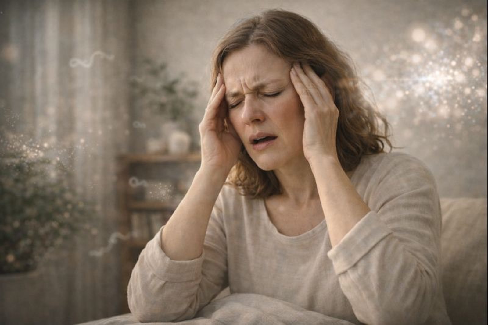 Sehstörungen und Augenflimmern