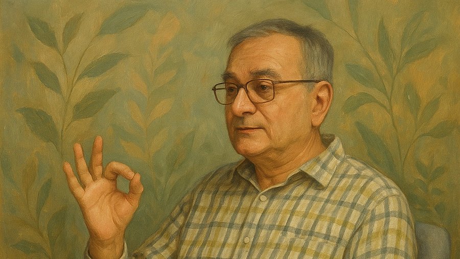 Uwe Ludwig - austherapiert im Rollstuhl - zurück auf den Busfahrersitz